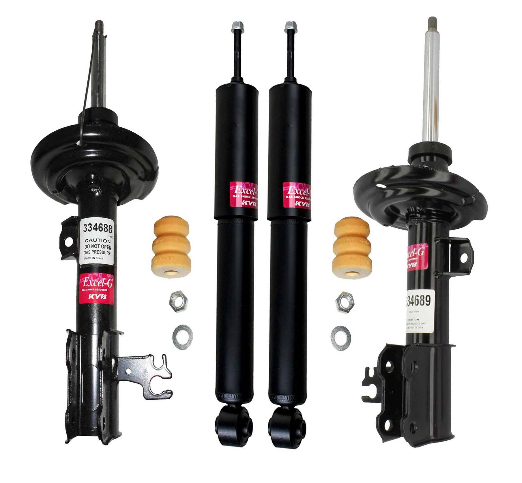 SAAB Shock Absorber Kit - Front and Rear 93190586 - KYB 3798388KIT